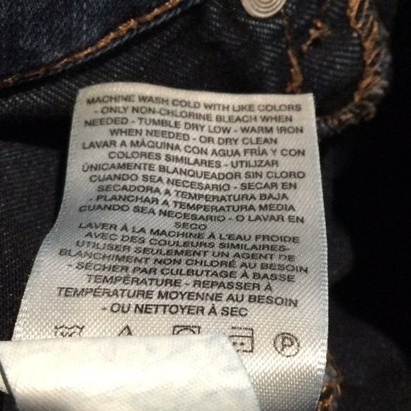 Jessica Simpson 'Kiss Me Super Skinny' Dark Denim Jeans Size 28 - Picture 10 of 16